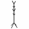 Portemanteau en métal noir avec design à branches