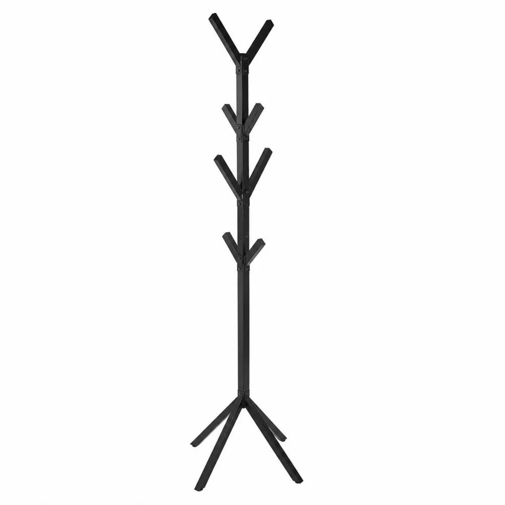 Portemanteau en métal noir avec design à branches